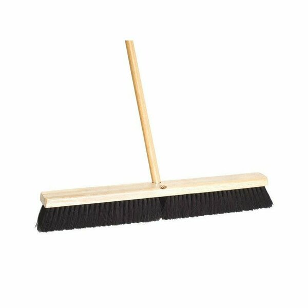 Dqb 18 in. Black Tampico Broom No Handle 10622